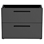 Cozze Elements Outdoorküchen-Modul Schubladenschrank (Schwarz, B x T x H: 110 x 60 x 88,5 cm, Stahl) | BAUHAUS