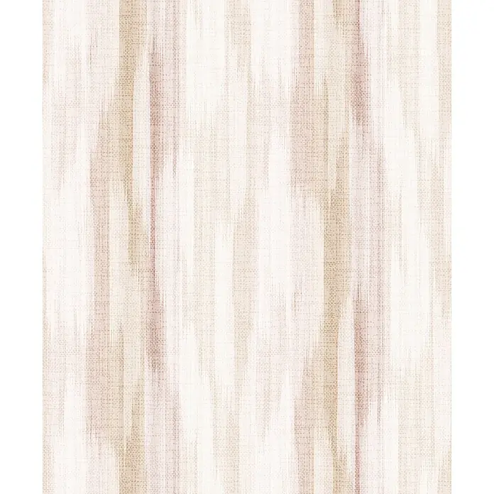 Marburg Novamur Plus Fresh UP Vliestapete Streifen - Weiß-Beige, Streifen, 10,05 x 0,53 m - Strukturierter Stoff mit vertikalen, gestreiften Mustern in sanftem Beige, Hellbrau und Cremetönen.