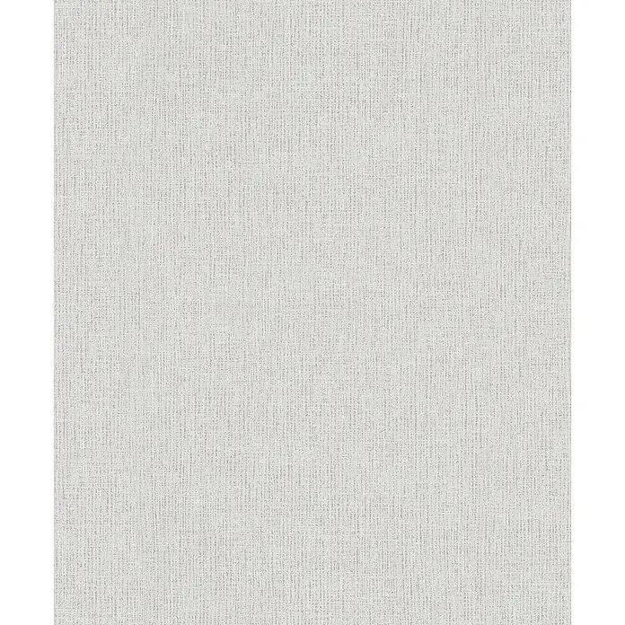 Marburg Vliestapete Novamur Naomi Uni III - Beige, Uni, 10,05 x 0,53 m - Hellgraue texturierte Oberfläche mit feinem Gewebemuster.