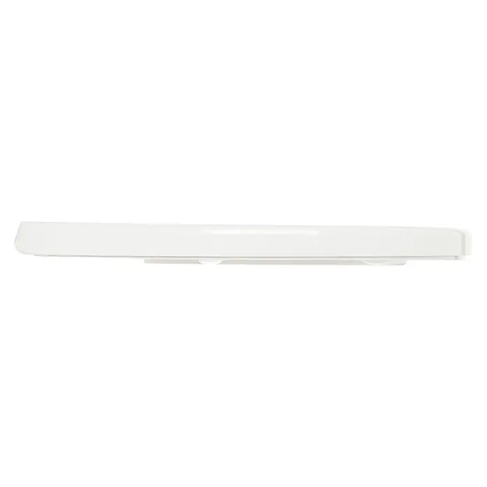 SCHÖNER WOHNEN-Kollektion WC-Sitz Antus Wrap Soft Close Weiß - Duroplast, Weiß, Mit Absenkautomatik - Weißer, glatter Toilettensitz mit gebogenem Profil.