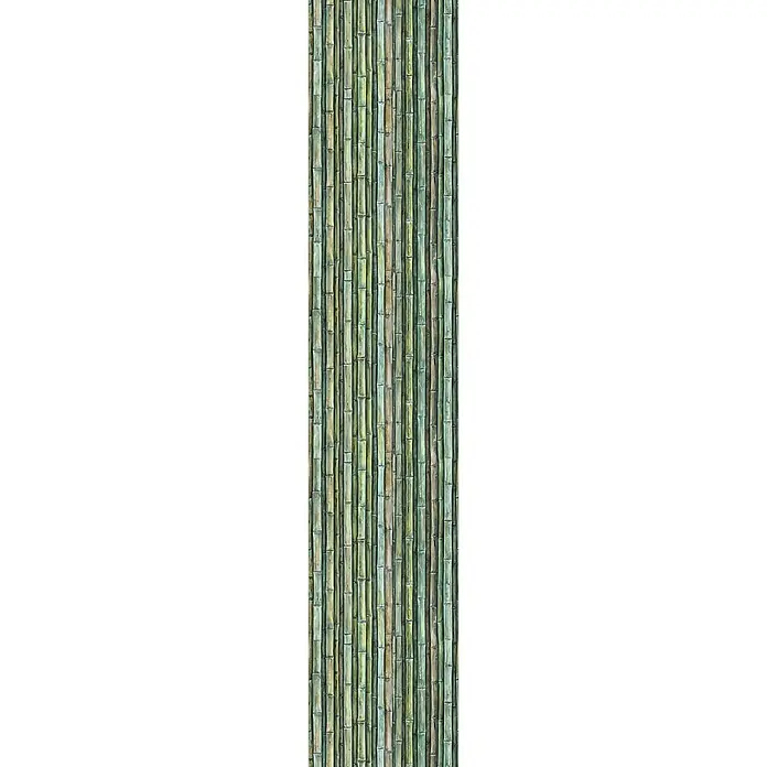 Marburg Smart Art Aspiration Fototapete Bamboo - B x H: 159 mm x 270 cm, Vlies - Muster aus vertikalen Bambusstangen in verschiedenen Grün- und Brauntönen.