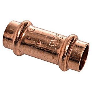 Kupfer-Pressmuffe (Durchmesser: 15 mm, Presskontur: V)