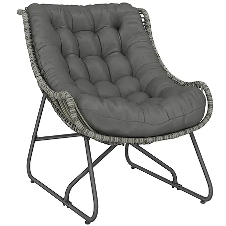 Outsunny  Garten-Loungesessel
