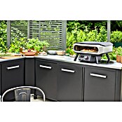 Cozze Outdoorküchen-Modul Eckelement (Schwarz/Silber, B x T x H: 70,5 x 60 x 90 cm) | BAUHAUS