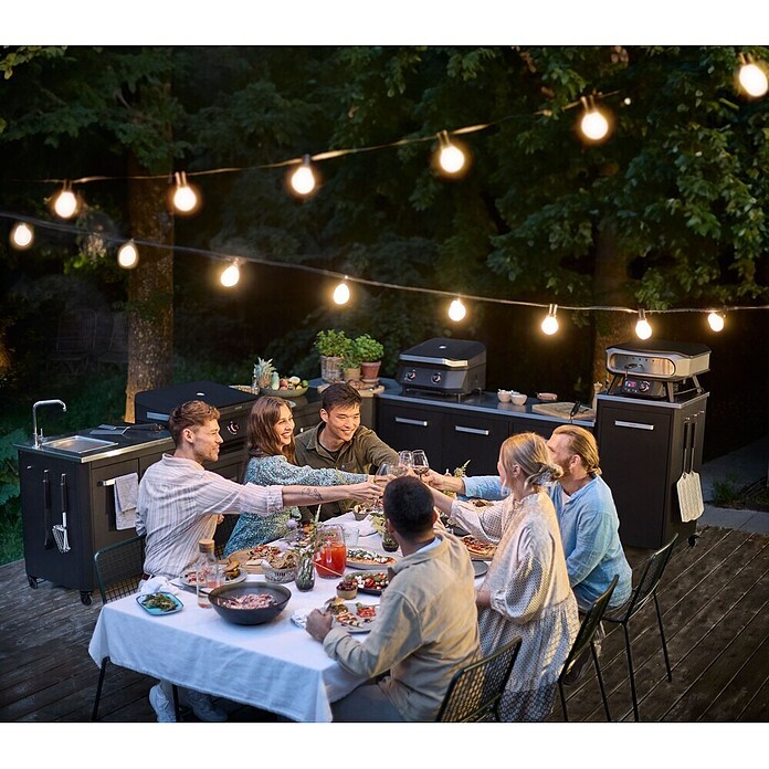 Cozze Outdoorküchen-Modul Spüle (Schwarz, B x T x H: 93,5 x 67 x 90 cm) | BAUHAUS