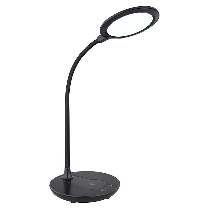 Globo Lámpara de sobremesa LED (6 W, Negro, Altura: 54 cm)