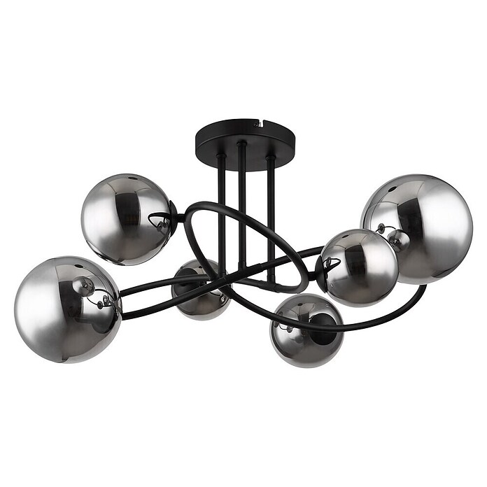 Globo Stropna svjetiljka Riha  (3,5 W, Crna, G9) | BAUHAUS