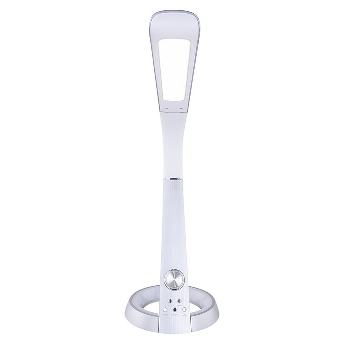 Globo Lámpara de sobremesa LED (8 W, Plateado, Altura: 64 cm)