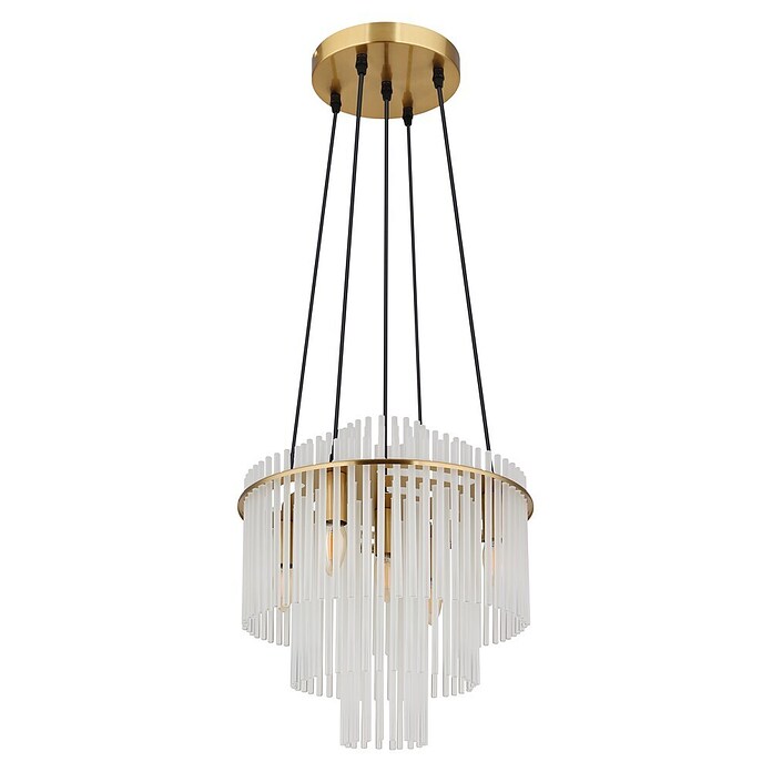 Globo Visilica Gorley  (40 W, Ø x V: 40 x 120 cm, E14, Zlatna) | BAUHAUS