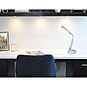 Globo Lámpara de sobremesa LED (8 W, Plateado, Altura: 64 cm)