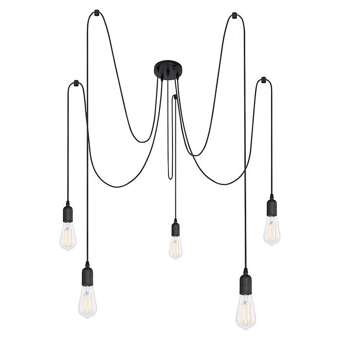Globo Visilica Oliver  (60 W, E27, Crna) | BAUHAUS