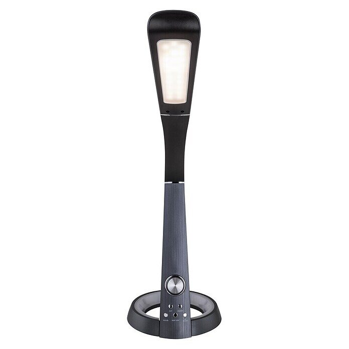 Globo Lámpara de sobremesa LED (8 W, Negro, Altura: 64 cm)