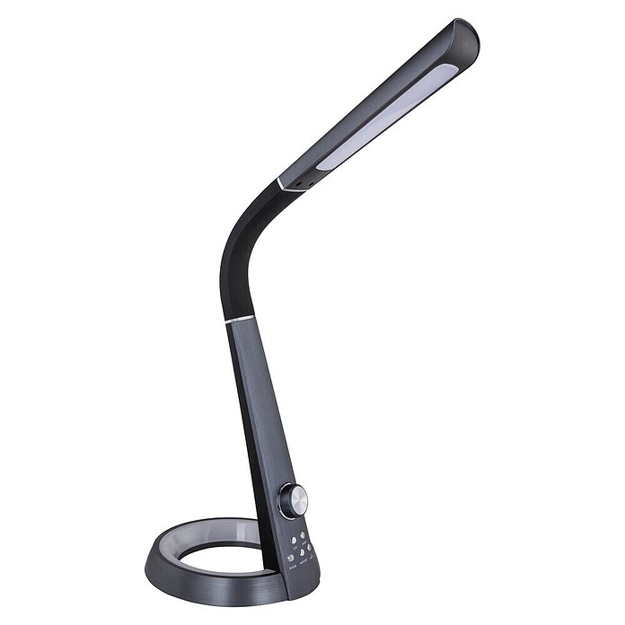 Globo Lámpara de sobremesa LED (8 W, Negro, Altura: 64 cm)