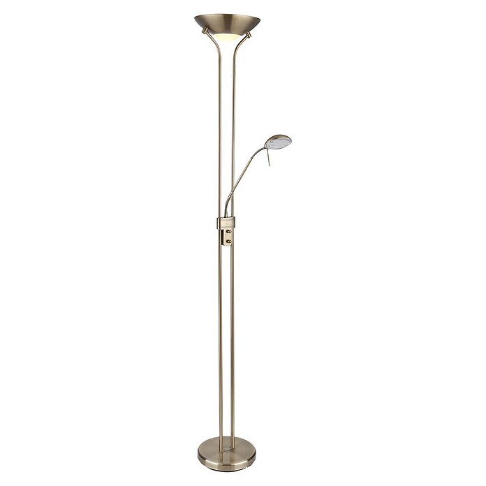 Globo Lámpara de suelo LED Leonas (20 W, Altura: 180 cm) | BAUHAUS