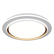 Globo Okrugla stropna LED svjetiljka Janice  (48 W, Ø x V: 490 x 70 mm, Bijela, Bijela, Topla bijela) | BAUHAUS
