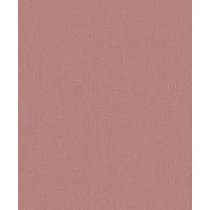 Marburg Vliestapete Novamur Mona Uni - Rot, Uni, 10,05 x 0,53 m - Texturierter Hintergrund in gedecktem Altrosa.