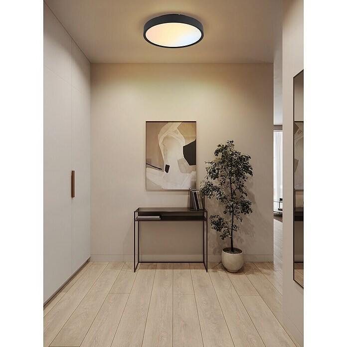 Globo LED stropna svjetiljka Jess  (57 W, Crna) | BAUHAUS