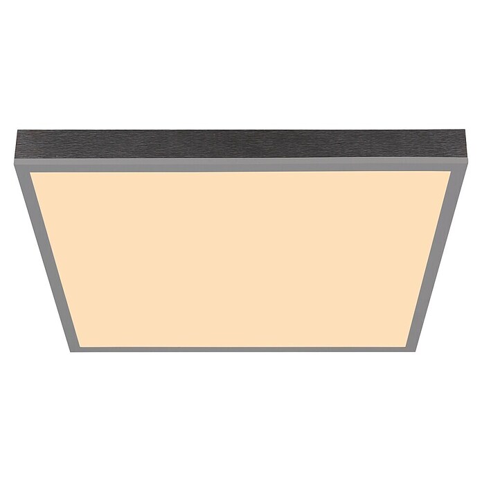 Globo LED stropna svjetiljka Doro  (24 W, D x Š x V: 450 x 450 x 65 mm, Srebrna) | BAUHAUS