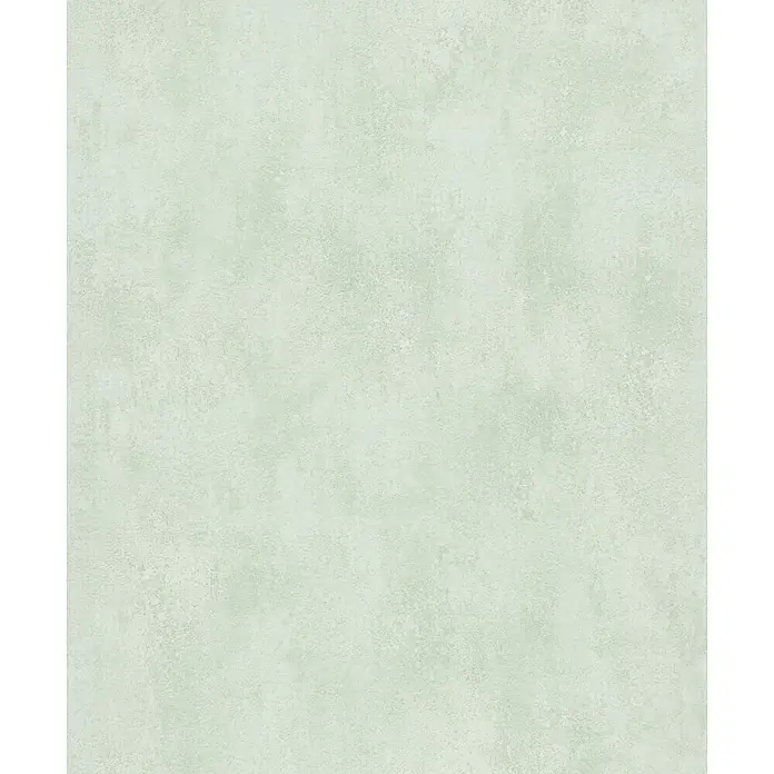 Marburg Vliestapete Novamur Leyla Betonoptik - Grün, Sonstiges, 10,05 x 0,53 m - Dezent texturierte, hellgrün-graue Oberfläche mit mattem Used-Look.