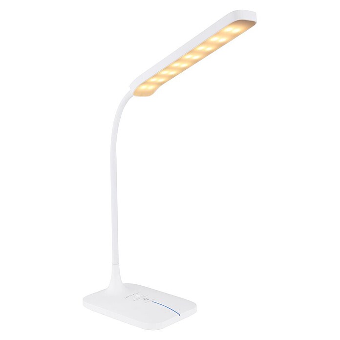 Globo Lámpara de sobremesa LED Ursino (9 W, L x An x Al: 58,7 x 20 x 107 cm, Blanco, Blanco frío) | BAUHAUS
