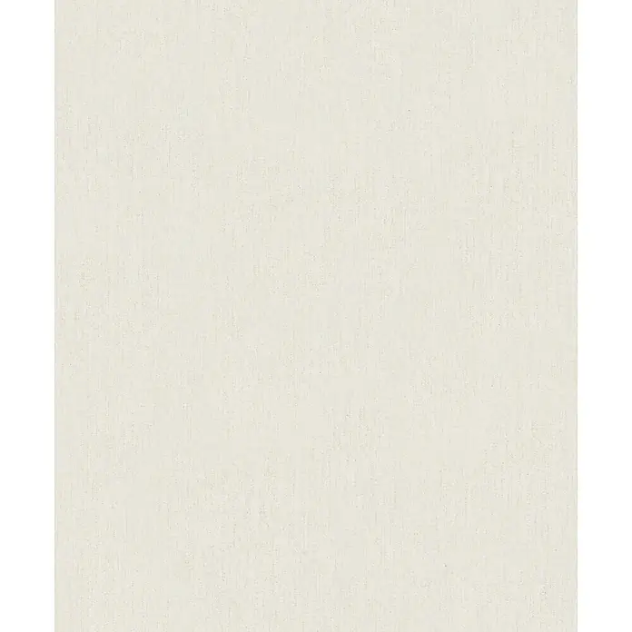 Marburg Vliestapete Novamur Leyla Uni - Beige, Uni, 10,05 x 0,53 m - Helles beiges Webstoff mit feiner vertikaler Textur.