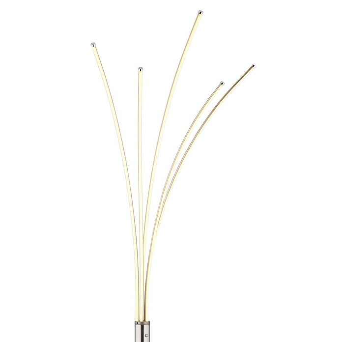 Globo LED stajaća svjetiljka Bizzy  (36 W, Visina: 1.870 mm, Srebrna) | BAUHAUS