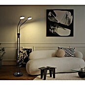 Globo LED stajaća svjetiljka Silvio  (6,5 W, Visina: 1.730 mm, Crna) | BAUHAUS