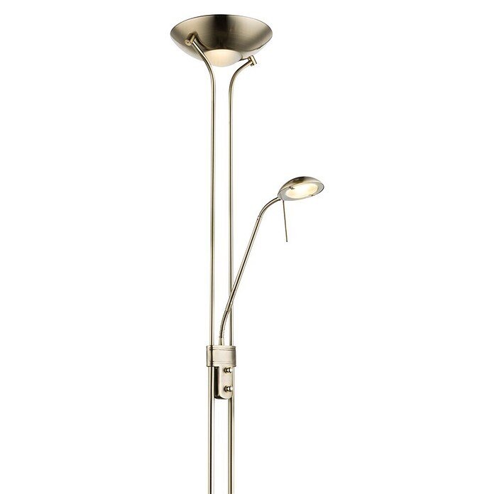 Globo LED stajaća svjetiljka Leonas  (20 W, Visina: 1.800 mm, Zlatna, Topla bijela) | BAUHAUS