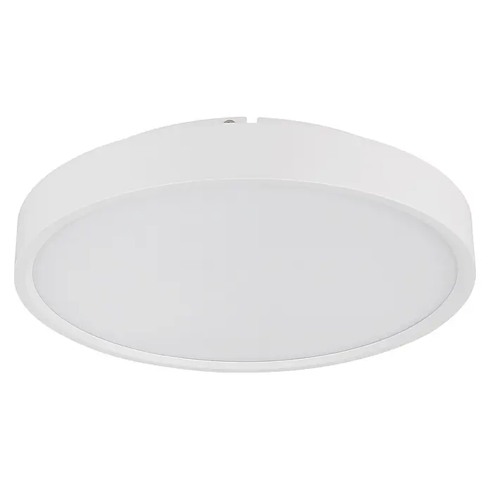 Globo LED-Deckenleuchte Jess - 57 W, Ø x H: 390 x 77 mm - Weiße, ovale LED-Deckenleuchte mit glattem Diffusor.