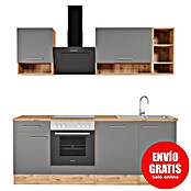 Respekta Cocina (220 cm, Gris)