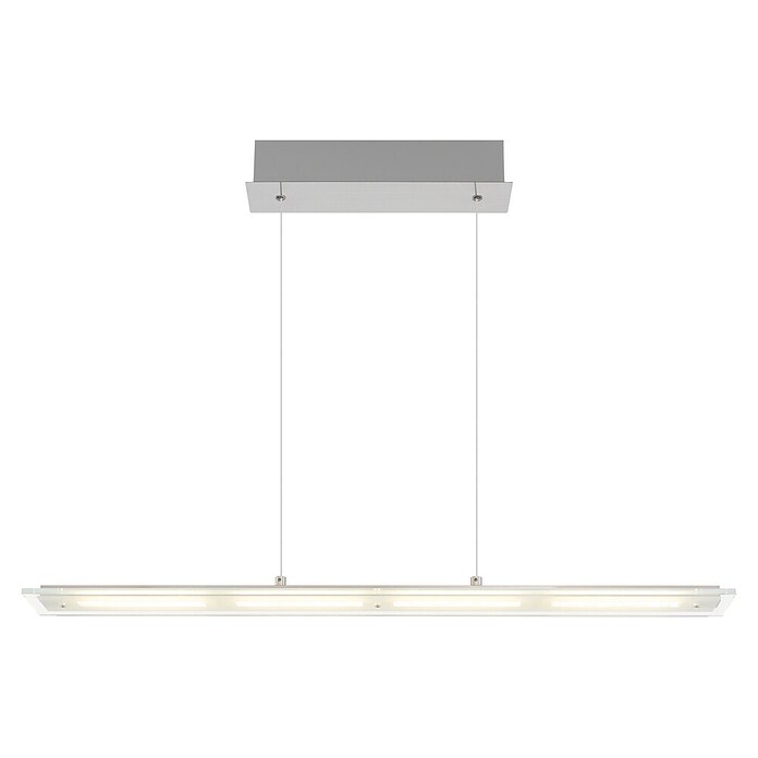 Globo LED viseća svjetiljka Novak  (20 W, Siva, Hladna bijela, D x Š x V: 880 x 90 x 1.500 mm) | BAUHAUS