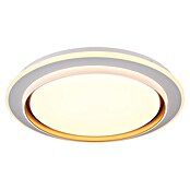 Globo Okrugla stropna LED svjetiljka Janice  (48 W, Ø x V: 490 x 70 mm, Bijela, Bijela, Topla bijela) | BAUHAUS
