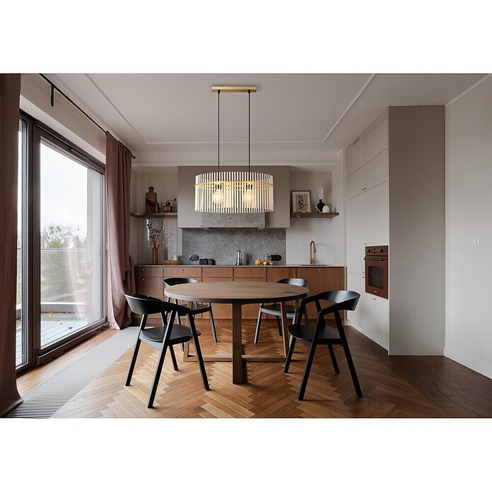 Globo Visilica Gorley  (60 W, E27, D x Š x V: 600 x 230 x 1.400 mm, Zlatna) | BAUHAUS