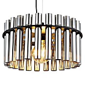 Globo Okrugla viseća svjetiljka Gorley  (60 W, Ø x V: 38 x 120 cm, Crna, E27) | BAUHAUS