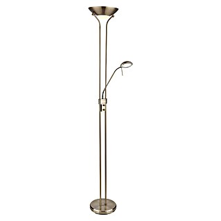 Globo LED stajaća svjetiljka Leonas (20 W, Visina: 180 cm, Mesing)