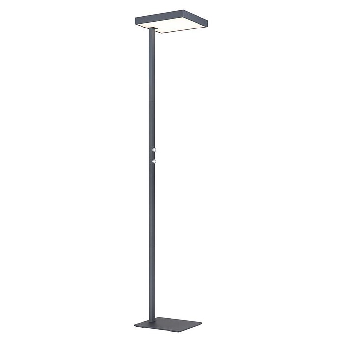 Globo LED stajaća svjetiljka Barker  (45 W, Visina: 1.848 mm, Siva) | BAUHAUS
