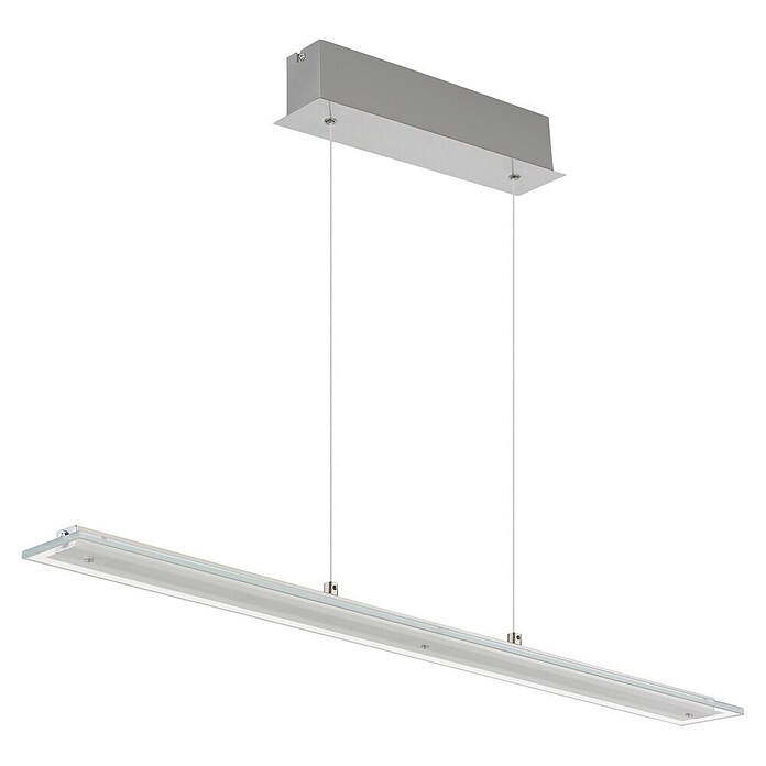 Globo LED viseća svjetiljka Novak  (20 W, Siva, Hladna bijela, D x Š x V: 880 x 90 x 1.500 mm) | BAUHAUS