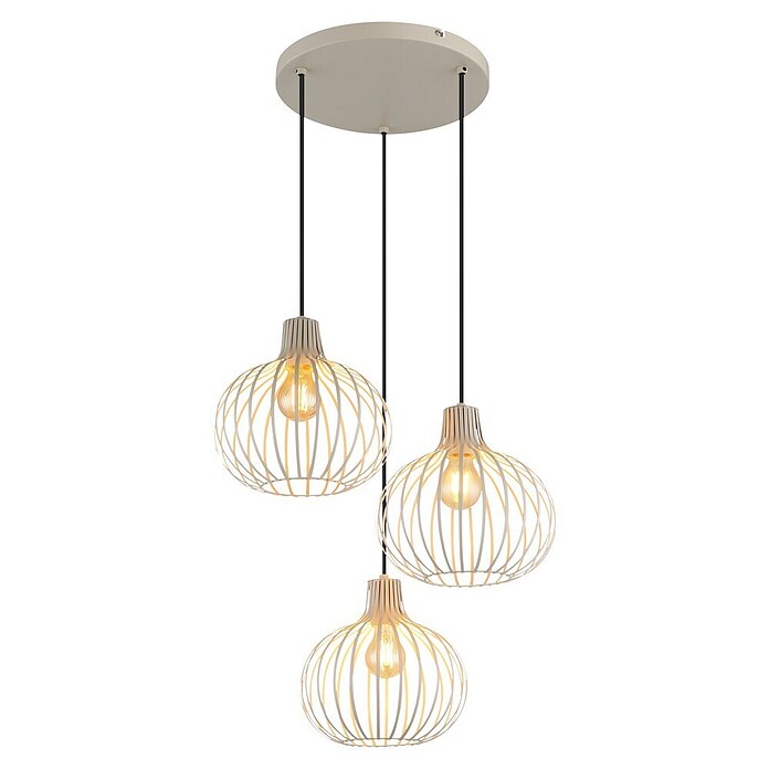 Globo Visilica Mateo  (Ø x V: 500 x 1.200 mm, E27, 40 W, Bež) | BAUHAUS