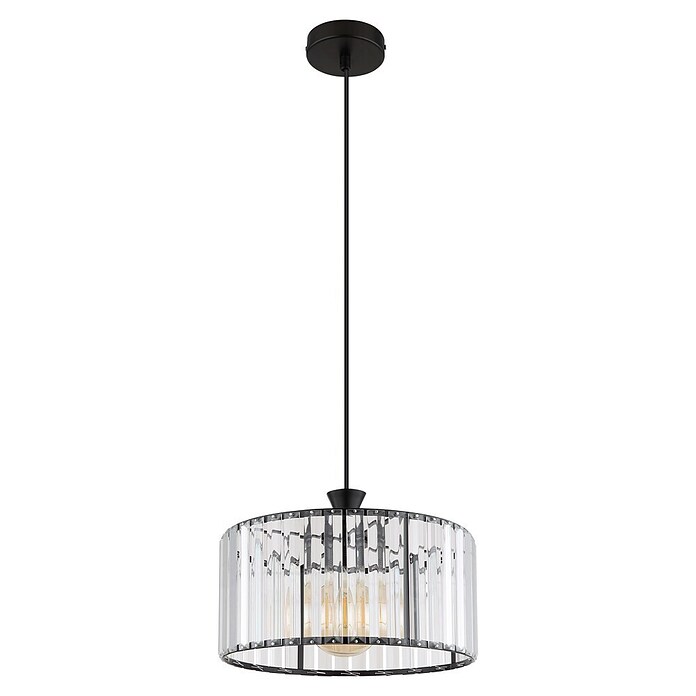 Globo Visilica Jordana  (60 W, E27, Duljina visilice: 1.200 mm, Crna) | BAUHAUS