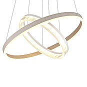 Globo Lámpara colgante LED redonda Zara (30 W, Ø x Al: 500 x 1.500 mm, Blanco cálido) | BAUHAUS