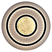 Globo Okrugla stropna LED svjetiljka Jayden  (60 W, Crna, Zlatna, Topla bijela, Ø x V: 550 x 60 mm) | BAUHAUS