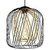 Globo Visilica Dichty  (40 W, Ø x V: 35 x 150 cm, Crna) | BAUHAUS