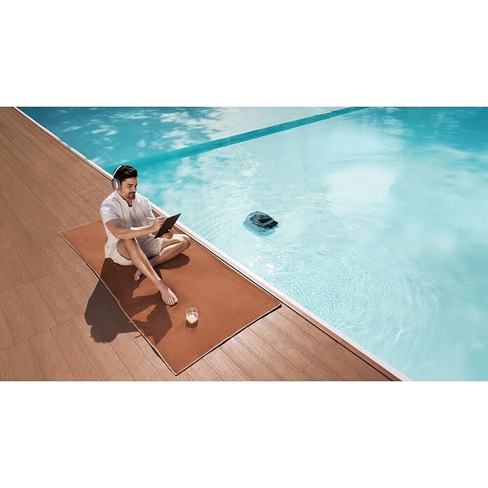 Beatbot Robot de piscina Sora P3 (Funcionamiento con batería, Específico para: Piscinas de hasta 300 m², Potencia de filtración: 25.700 l/h) | BAUHAUS