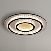 Globo Okrugla stropna LED svjetiljka Jayden  (60 W, Crna, Zlatna, Topla bijela, Ø x V: 550 x 60 mm) | BAUHAUS