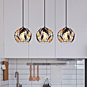 Globo Visilica Mika  (40 W, D x Š x V: 740 x 200 x 1.500 mm, E27, Crno-zlatna) | BAUHAUS