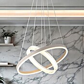 Globo Lámpara colgante LED redonda Zara (30 W, Ø x Al: 500 x 1.500 mm, Blanco cálido) | BAUHAUS