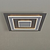 Globo LED stropna svjetiljka Jayden  (50 W, D x Š x V: 600 x 600 x 46 mm, Antracit, Svijetlo siva, Topla bijela) | BAUHAUS
