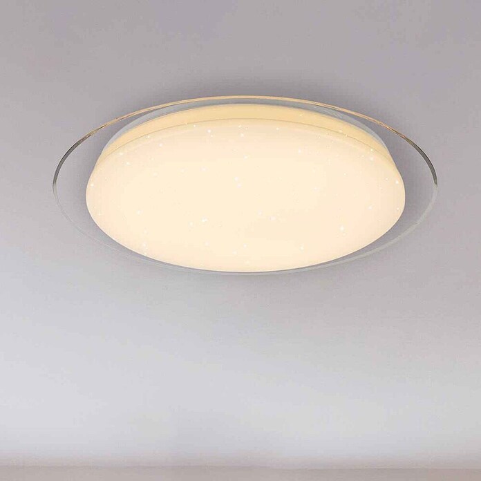 Globo LED okrogla stropna svetilka OPTIMA  (30 W, Ø x V: 46 x 8,5 cm, Toplo bela) | 3016 - Deckenleuchte | CACB - Deckenleuchten | CAC - Indoorleuchten | CA - Beleuchtung | C - Elektro | BAUHAUS