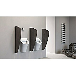 GEO Urinal-Trennwand Segel (50 x 90 cm, Oxidian)