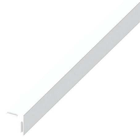 Winkelprofil (1.000 x 30 x 30 mm, Stärke: 1,1 mm, PVC, Weiß)